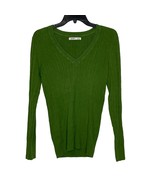Old Navy Women Cable Knit Ribbed Long Sleeve Sweater Stretch V-Neck Medi... - £15.85 GBP