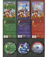 DISNEY&#39;S ANIMAL KINGDOM, STUDIOS &amp; EPCOT  DISNEY THEME PARK SOUVENIR DVDS - $648.72 MXN