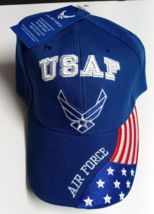 United States US Air Force USAF Flag Logo Embroidered Military Hat Cap NEW - £6.41 GBP