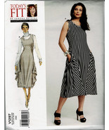 Vogue Pattern 1297 Easy To Sew Sundress Or Jumper Loose Misses&#39; Dress Al... - $8.42