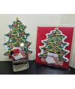 Vintage 1998 Sanrio Mini Christmas Pop Up Mini Message Card 3 D Christma... - $39.86 CAD
