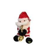 Musical Animated Lighted Saxophone Santa Claus Plush - New - €26,05 EUR