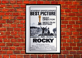 Rocky 1976 Classis Box Movie Cover Poster - £2.35 GBP
