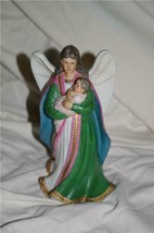 Vintage Home Interiors &amp; Gifts Angel with Baby Figurine #1436 Homco - £11.19 GBP