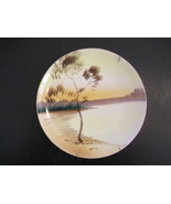 Beautiful Japanese hand painted Vintage Plate with Hanger - $12.95