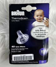 Braun Thermoscan Lens Filters, 40 CT - NEW! - £5.67 GBP