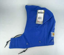 Carhartt Flame Resistant Duck Hood Royal Blue One Size Snap In HRC4 NFPA 70E - $16.40