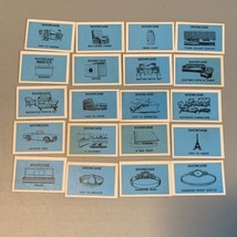 VTG The Price Is Right 1974 Game Replacement Pieces Parts - Showcase Cards - £3.98 GBP