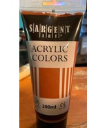 Sargent Art Acrylic Colors Paint Tube 200 ml Venetian Red Non Toxic New - $14.09 CAD