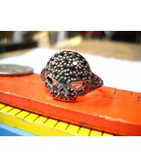 Willie G Davidson Skull 925 Sterling &amp; Onyx ring size 7 3/4 Marked WGD &amp;... - $49.45