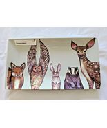 GreenBox Art + Culture Forest Animals Eli Halpin Ceramic Serveware Plate - £18.87 GBP