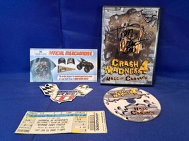 Monster Jam CRASH MADNESS 4 Hall of Carnage DVD-Monster Trucks - Signed - Rare - £55.18 GBP