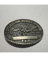 Operation Desert Storm Solid Brass First Edition Vintage Serial #57 Exce... - $32.95 CAD
