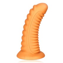 Realistic Dildo G-Spot Stimulation Silicone Thread Anal Plug With Strong Suction - £117.71 GBP