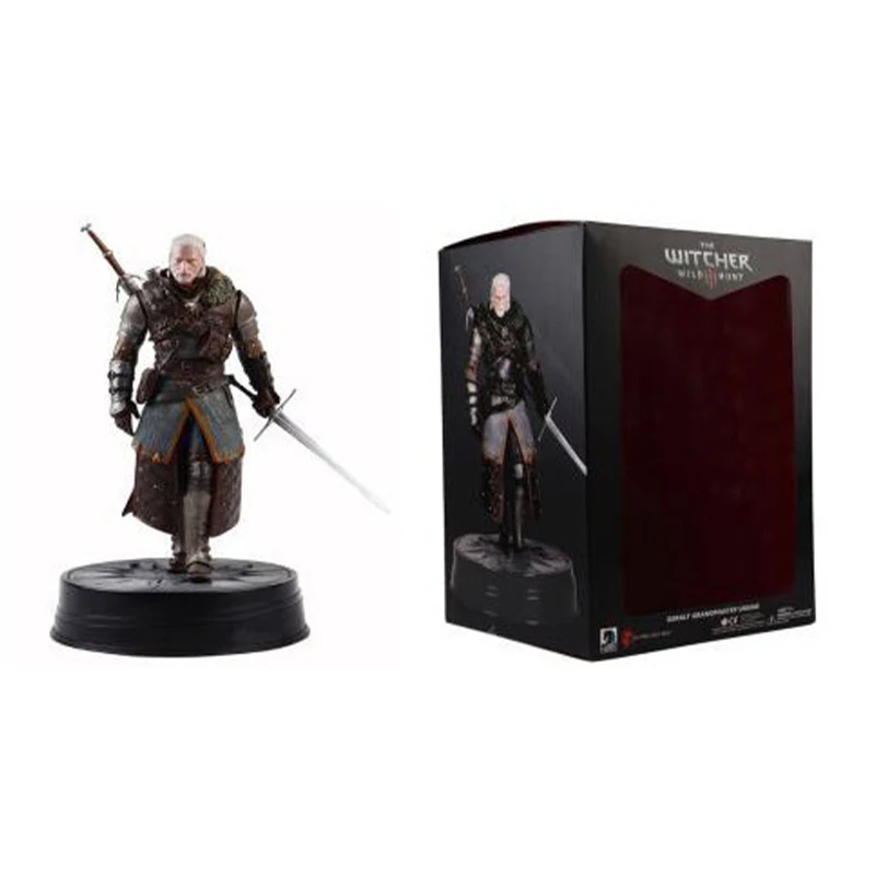 In Stock The Witcher 3 Wild Hunt Geralt Of Rivia Action Figure Toys Game - £40.42 GBP