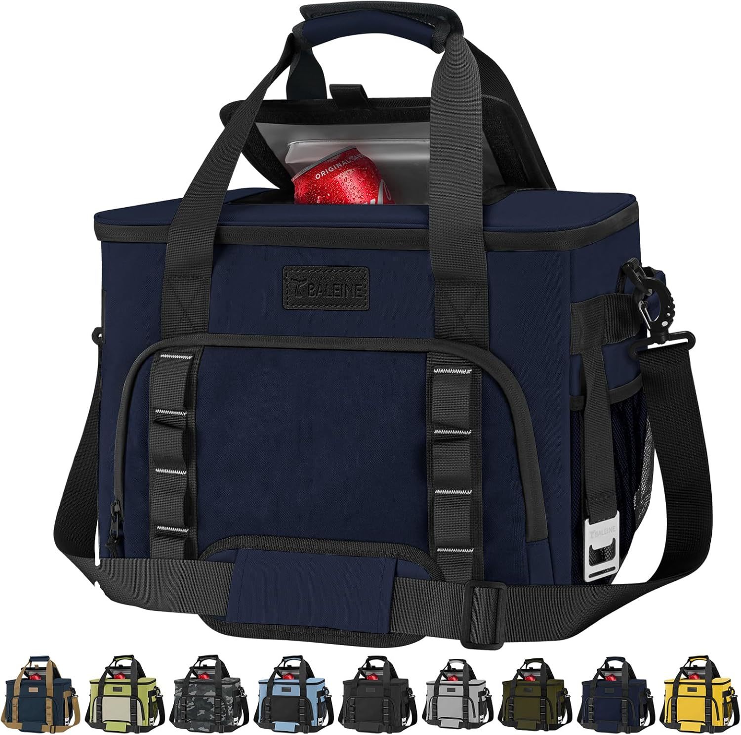 Baleine Extra Large Soft Cooler Bag, Portable Leakproof Cooler,, And Roa... - $35.94