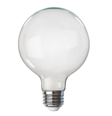 Primary image for Feit 100W G40 Dimmable LED White Glass Vintage Edison Light Bulb Soft White