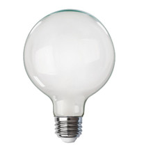 Feit 100W G40 Dimmable LED White Glass Vintage Edison Light Bulb Soft White - $22.79