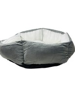 Western Home Donut Cat and Dog Bed Gray 20x20 inch - £12.54 GBP