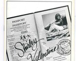 Playbill Shirley Valentine   Pauline Collins 1989 Booth Theatre New York - £7.76 GBP