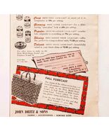 1957 John Dritz Yarns &amp; Accessories Advertisement Crafts Sewing Supply D... - $363.58 MXN