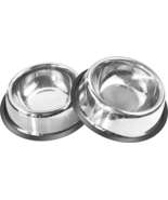 Stainless Steel Dog Bowl with Rubber Base for Small/Medium/Large Dogs, P... - $265.96 MXN