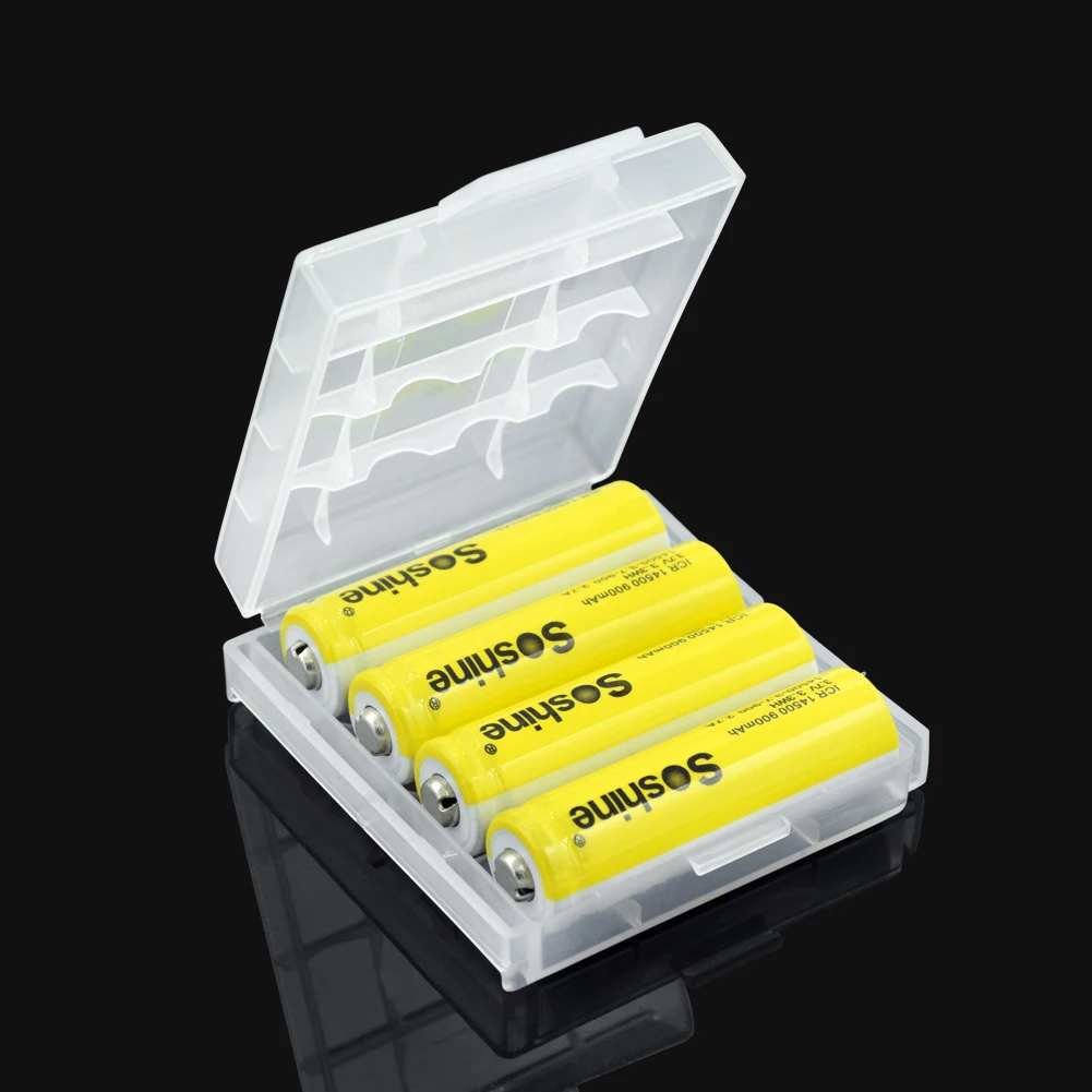 Sporting SA-translucent Hard Plastic AA AAA Case Cover Holder AA / AAA Battery S - £23.51 GBP