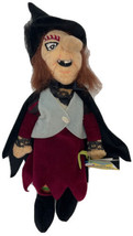 New Vintage 1999 HR PUFNSTUFF Krofft Superstars Plush Beanie Figure &quot;Witchiepoo&quot; - $49.45