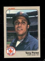 1983 Fleer #191 Tony Perez Nmmt Red Sox Hof *X84340 - $1.95