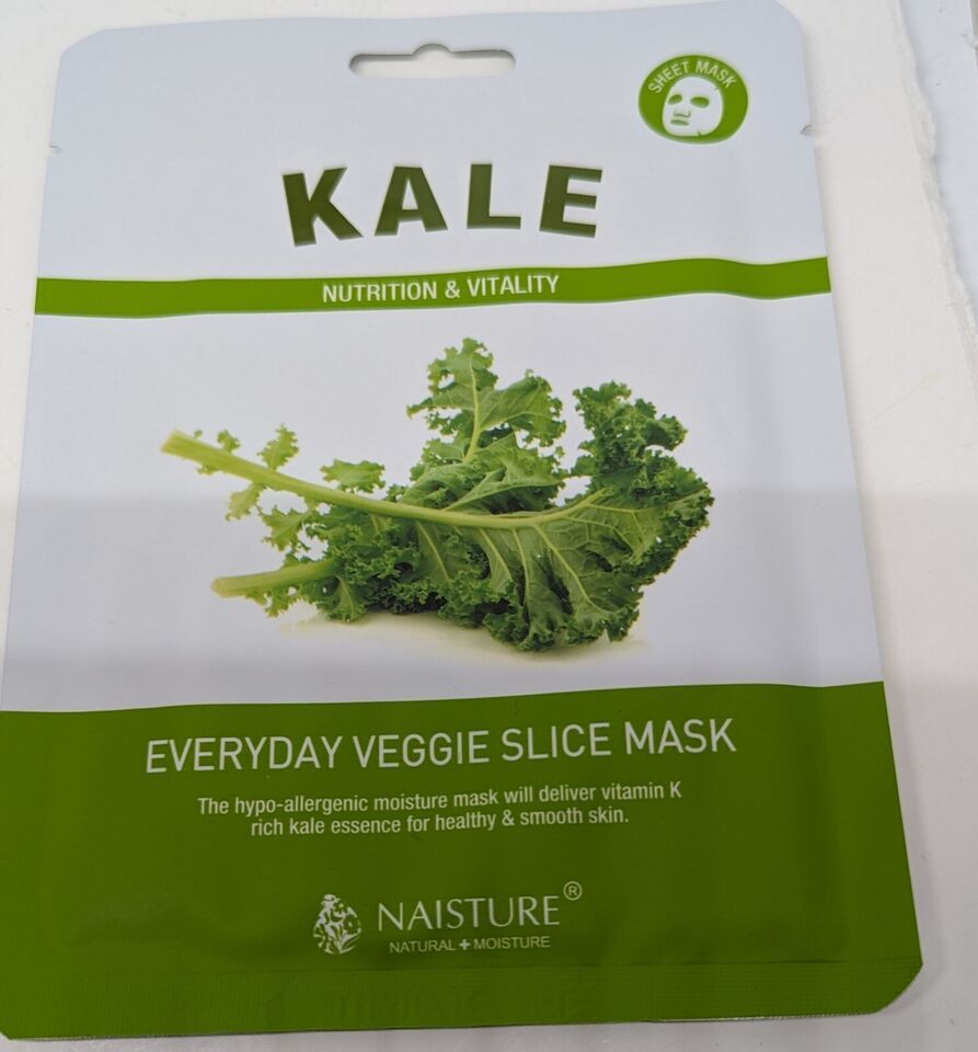 Naisture  Kale everyday veggie slice  mask set of 2 - $5.94