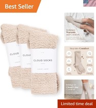 Indulge in Cozy Luxury with 3 Pairs of Cloud Softness Socks - USA Made - $46.50