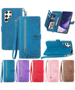 For Samsung Galaxy S24 Ultra S24 Magnetic Leather Wallet Flip Case Cover - $52.42