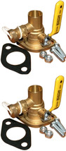 Pump Isolation Flange Kit With Purge 1 1/4 Sweat &quot;Free Floating&quot; Pair(12... - £54.45 GBP