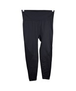 Victorias Secret PINK Cool Comfy Full Length Black Leggings Womens sz La... - $29.70