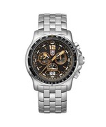 Luminox 9382 Gent&#39;s Chrono Black Dial Steel Bracelet Dive Watch - $639.74