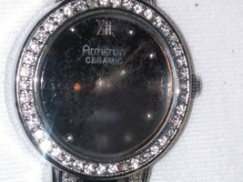 ARMITRON NOW LADIES WRIST WATCH WITH DIAMOND CHIPS - £8.31 GBP