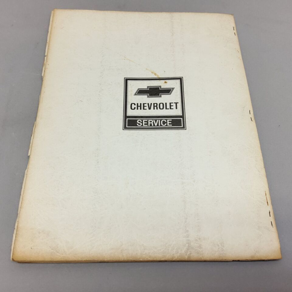 1978 Chevrolet Passenger Cars Factory Electrical Wiring Diagrams Manual