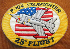F-104 F104 STARFIGHTER 28th Cloth Patch Flight Airplane Wing RARE-
show ... - £30.45 GBP