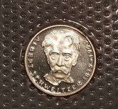 GERMANY 5 MARK PROOF SILVER COIN 1975 ALBERT SCHWEITZER SEALED MINT BLISTER - £29.49 GBP