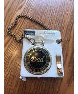 Pocket Watch Father&#39;s Day The Greatest gift Rare Vintage Collectible Shi... - $294.53