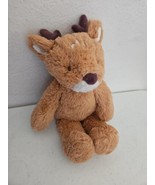 Carters Deer Fawn Reindeer 2022 Plush Stuffed Animal Brown Tan White Spo... - £14.17 GBP