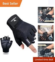 Innovative Grip Workout Gloves for All Sports - Men &amp; Women's Fitness Es... - $23.71