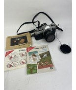 Canon AE-1 35mm film camera w/ Canon FD 50mm 1:1.8 Lens Lense - $4,759.68 MXN