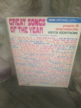 Great Songs of the Year 1973 edition soft cover book - £8.59 GBP