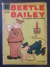 BEETLE BAILEY # 22 DELL COMICS 1959 MORT WALKER SGT. SNORKEL GD/VG - $3.00