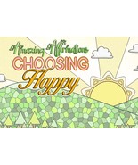 20 COLORING PAGES Amazing Affirmations Choosing Happy Adult Coloring Boo... - £0.40 GBP
