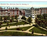 Panoramic View From North From Court Street Sandusky Ohio OH UNP DB Post... - $3.91