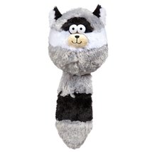 Zanies Funny Furry Fatty Pet Dog Toy, Raccoon - £10.89 GBP+