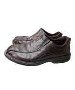 Clarks Collection Shoes Mens Size 9.5 Brown Leather Slip On Loafer Comfy... - $14.16