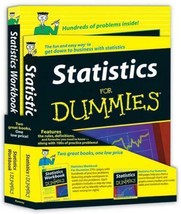 Statistics For Dummies Education Bundle 1st Edition Book + Workbook Sealed New - £25.13 GBP
